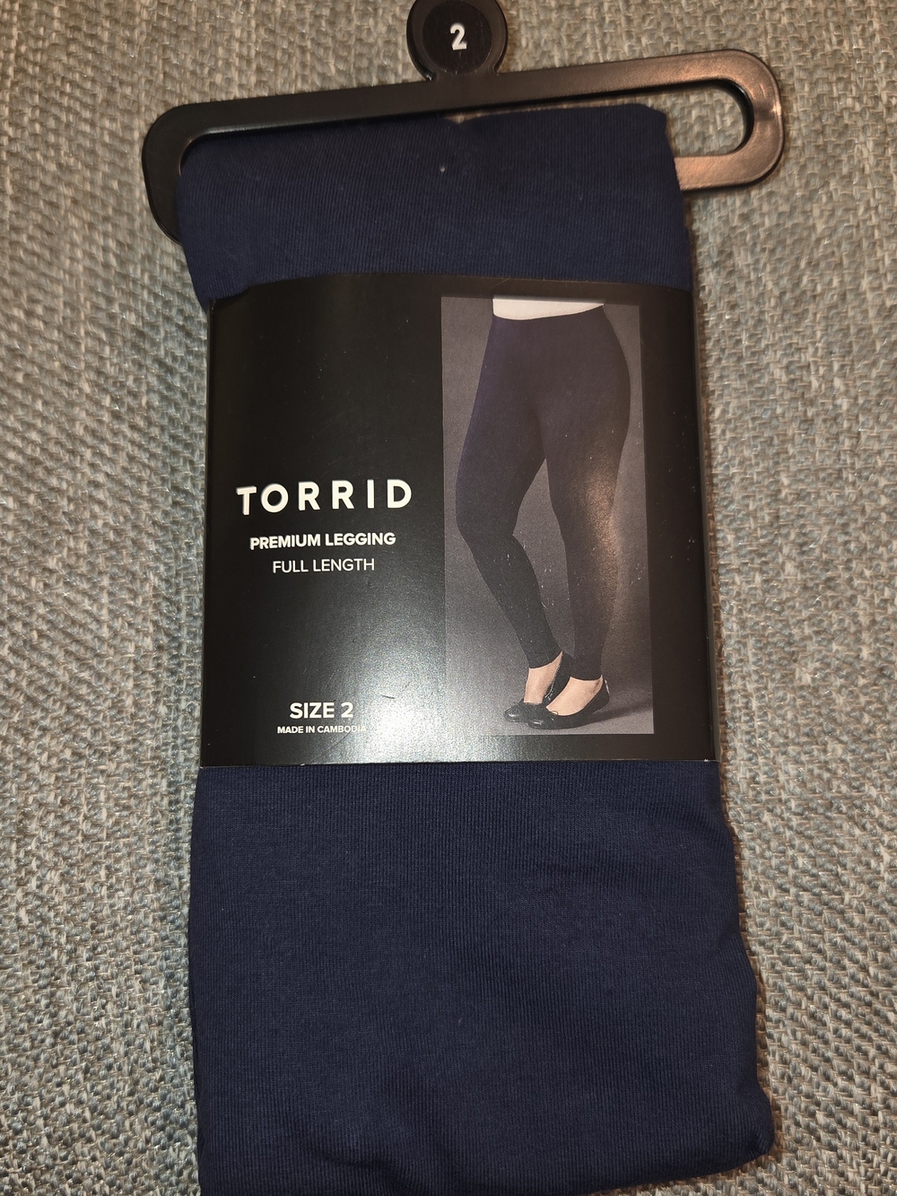 torrid Navy Full-Length Premium Leggings